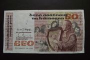 1982 Central Bank of Ireland 50 Pounds note. B Series