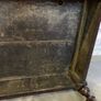 Antique, c1680 oak peg jointed Charles 11 side table. Image 8
