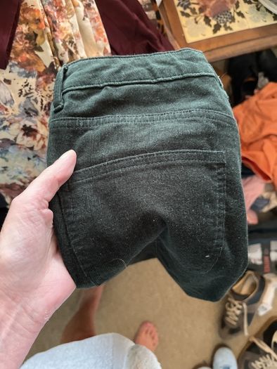 Cord trousers