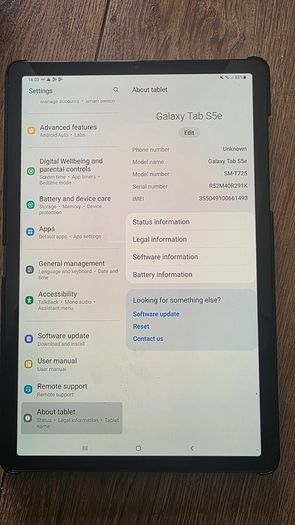 Samsung S5E Wifi and Sim 64Gb
