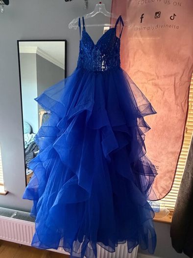 Debs dress royal blue (Simply Divine)