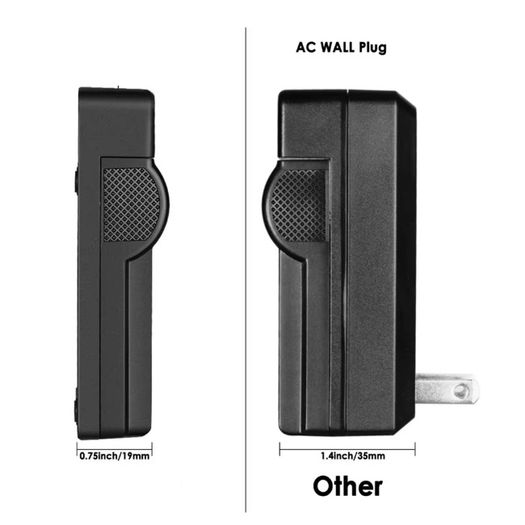 NB-4L / NB-5L USB Battery Charger for Canon - Universal LED Charger - 01111