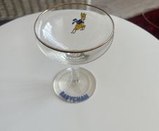 Vintage Babycham Glass