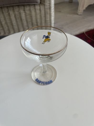 Vintage Babycham Glass
