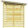 Garden Firewood Storage Shed Impregnated Pinewood Image 3