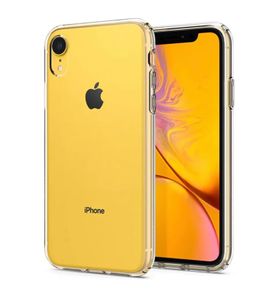 Clear Plastic Case For iPhone XR Hard Crystal Back Cover