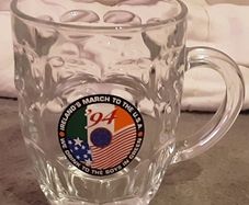 Usa 94 Glass Beer Mug