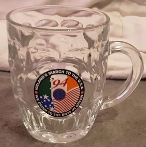 Usa 94 Glass Beer Mug