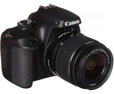 canon eos 4000d with Zoom lens and tripod