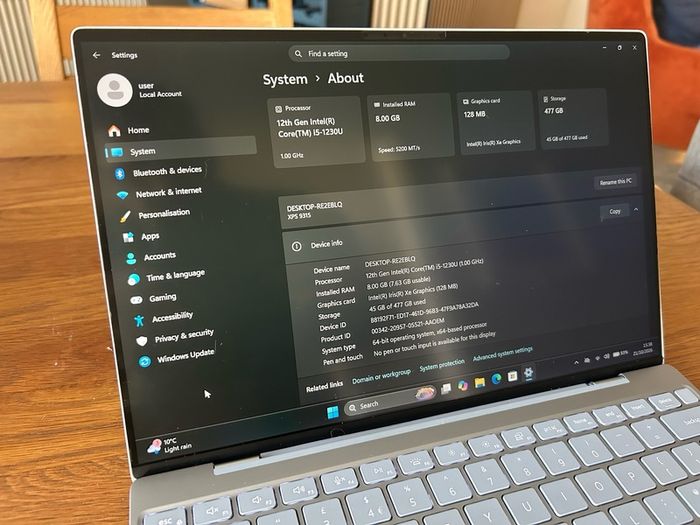 Dell Xps 13 9315