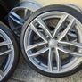 ORIGINAL Audi R20 Alloy Wheels With Continental SportContact7 255 35 R20 Tyres. Image 8