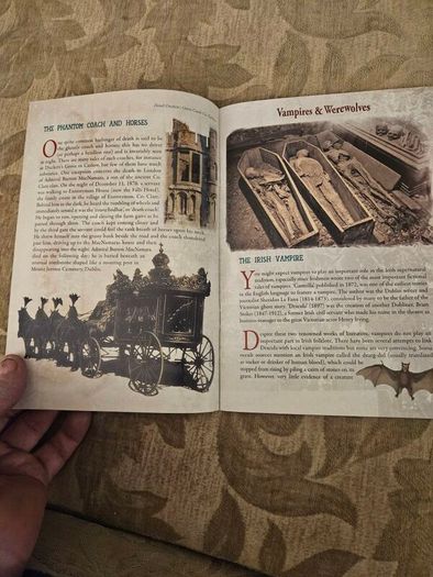 Haunted Ireland. Haunted Tales From An Ancient Land. By David Pritchard. Celtic Illustrations By Jim Fitzpatrick.  First Edition Paperback In Good Condition.  See Photos For Same.