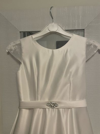 Communion Dress Age 8 /9 with shoes size 3