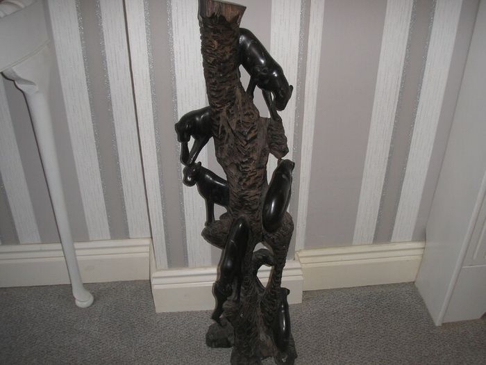 African ebony carving