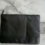 Black Faux-leather BOSS Parfums Laptop Case /Document Case Ne Image 2