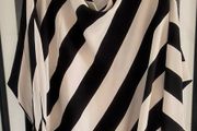 Stripey top size 10. Oversized