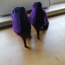 Women's Shoe's Purple Suede NWT SIZE 6 eur 39 Image 3
