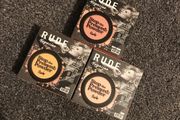 Rude pressed powders