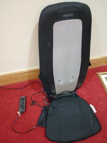 HoMedics Shiatsu heated back massager seat cushion