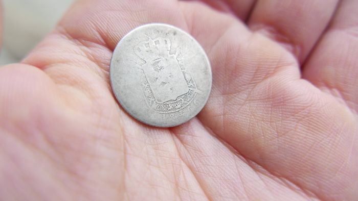 Silver coin Kingdom of Belgium coin - Leopold II (1866)