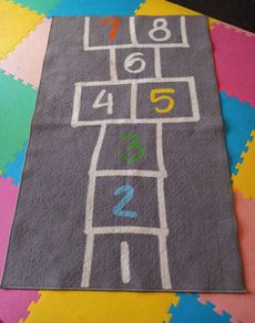 Hopscotch rug