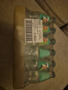 7up glass bottles