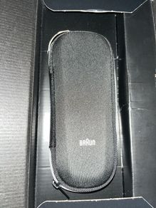 Braun Series 9 Pro 8 7 5 Electric Shaver travel Softcase Protective Storage Zipper Closure Black