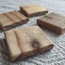 Wooden handmade coasters Image 2