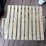 IKEA ASKHOLMEN Outdoor Table and 2 Folding Chairs Set  Good condition Image 2