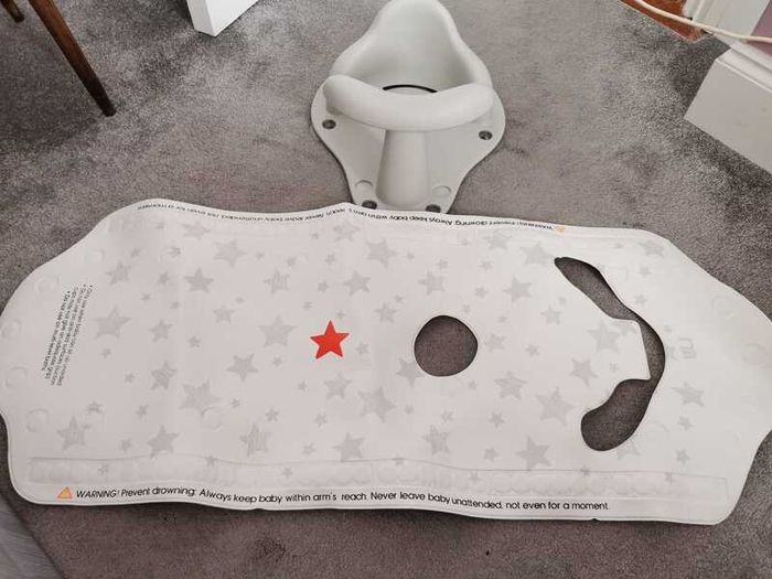 Baby Bath Seat and Mat