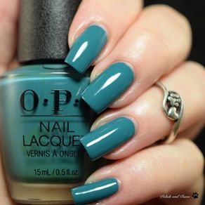 OPI Nail Lacquer - Teal Me More, Teal Me More - New