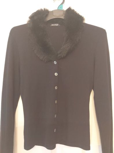 Ladies black Cardigan.... Evita