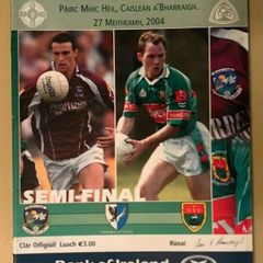 2004 Galway v Mayo - GAA Connacht Football Semi-Final Programme