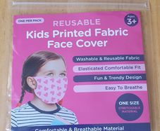 BNIP - A Reusable Childs Fabric Mask - #