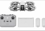 As new - DJI Neo + Remote, case, battery
