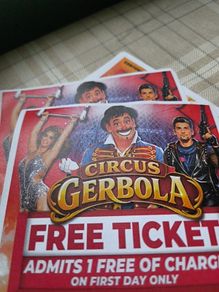 Circus gerbola tickets