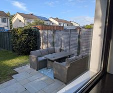 All-Weather Rattan Outdoor Garden Corner Dining Set + Storage Box and Cushions