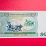 Burma  90 Kyats. 1987  . ( uncirculated ) Image 2