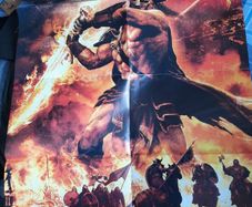 AMON AMARTH/TURISAS - Double sided poster (Autographed by Turisas)