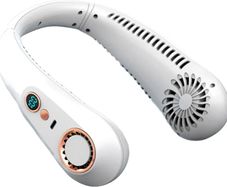 Electric Neck Fan,Leafless Portable Rechargeable Neck Fan