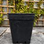 4x Large Deep Plastic Plant Pots Image 4