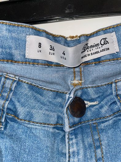 Blue slim fit jeans