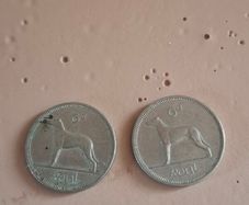1967-68 irish sixpence