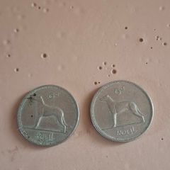 1967-68 irish sixpence
