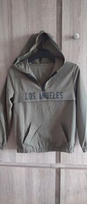 Khaki jacket  fits size 10/12 years old new los angeles logo
