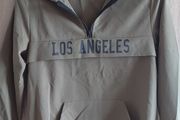 Khaki jacket  fits size 10/12 years old new los angeles logo