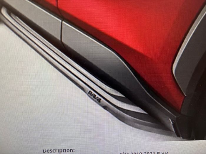Toyota RAV4 2019-2025 XA50 OEM Running Boards (PZQ44-42121)