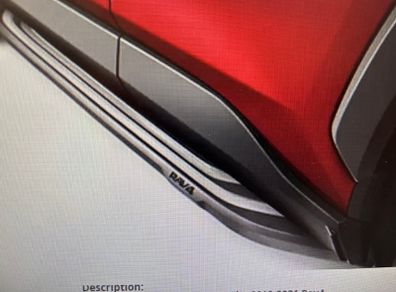 Toyota RAV4 2019-2025 XA50 OEM Running Boards (PZQ44-42121)