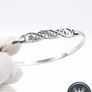Vintage Sterling Silver Celtic Signed London Bangle 1967 Image 6
