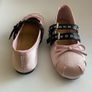 Pink Satin Ballet Flats Ballerina Shoes (MIU MIU lookalike ) Size EU 38 Image 4
